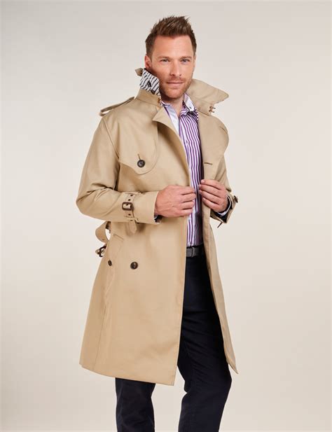 luxury men's trench coats.